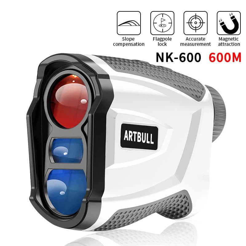 600M 1000M Long-distance Golf Rangefinder Rechargeable Model with Magnetic Speed Measurement and Laser Rangefinder Telescope