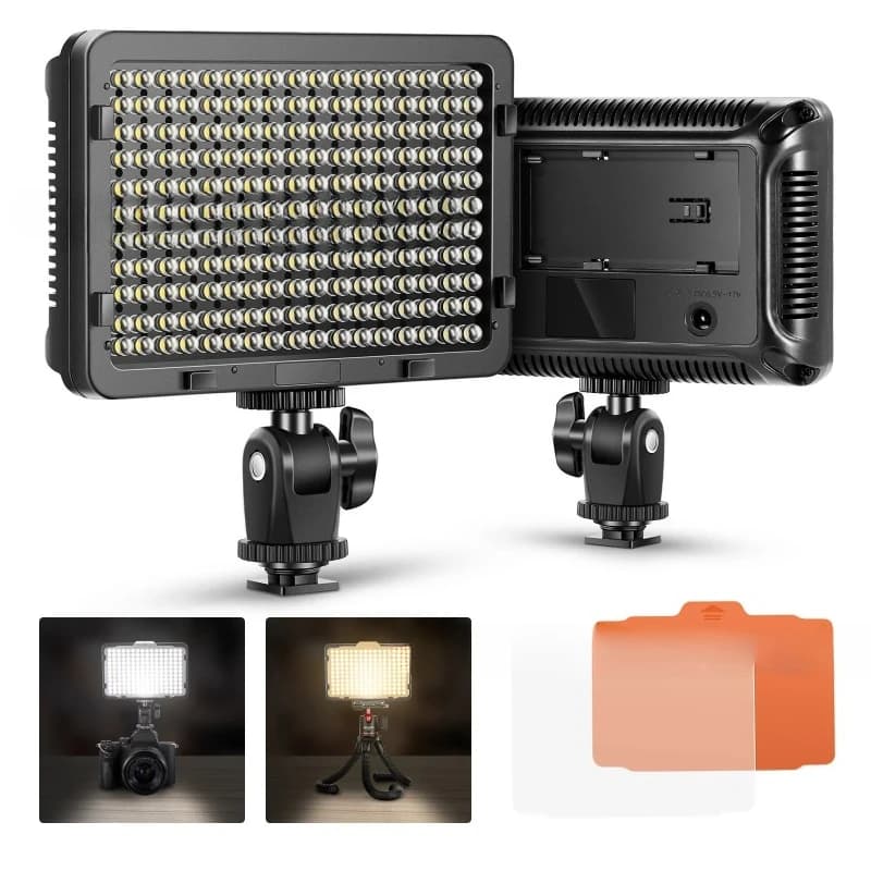 D camera light SLR camera fill light Live studio micro movie top light