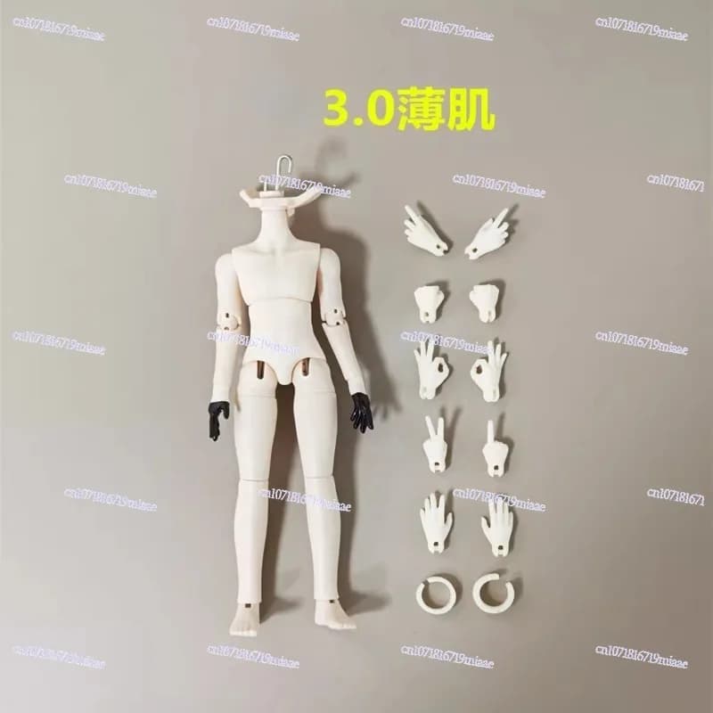 Thin muscle 12 points baby body height 14CM can be connected to OB11 body