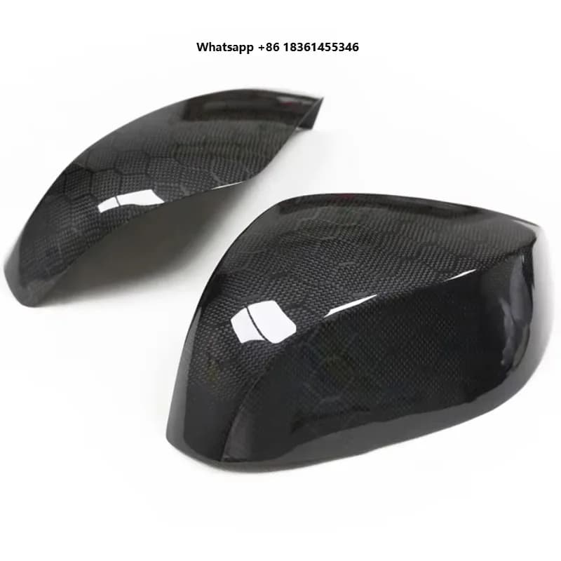 For Q50 Q50L Q60 Q70 QX30 High Quality Carbon Fiber Rearview Mirror Cover