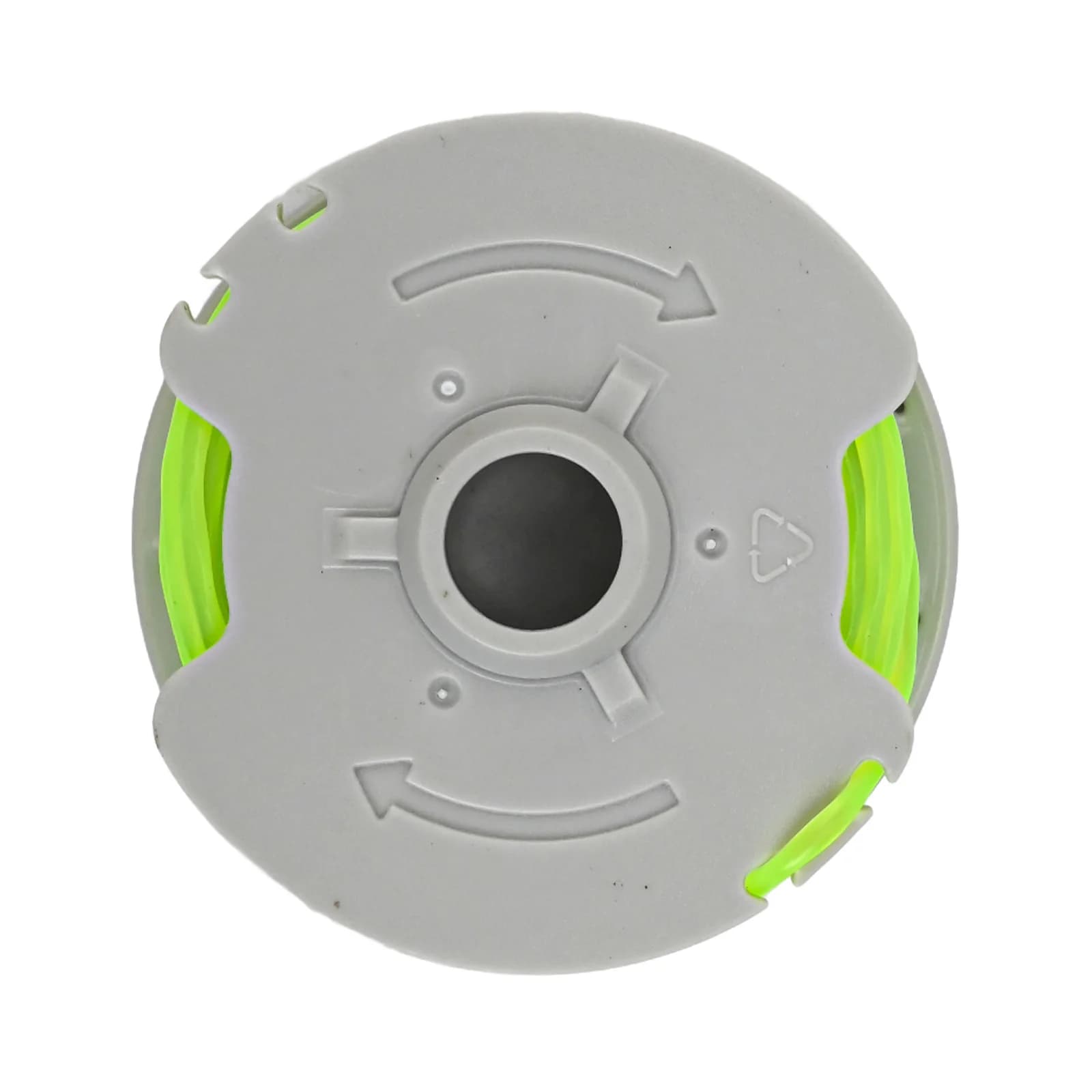 Trimming Spool Trimmer Line Aerodynamic Shape Copolymer Nylon Resin Increased Edging Life 0.080 Inches Diameter