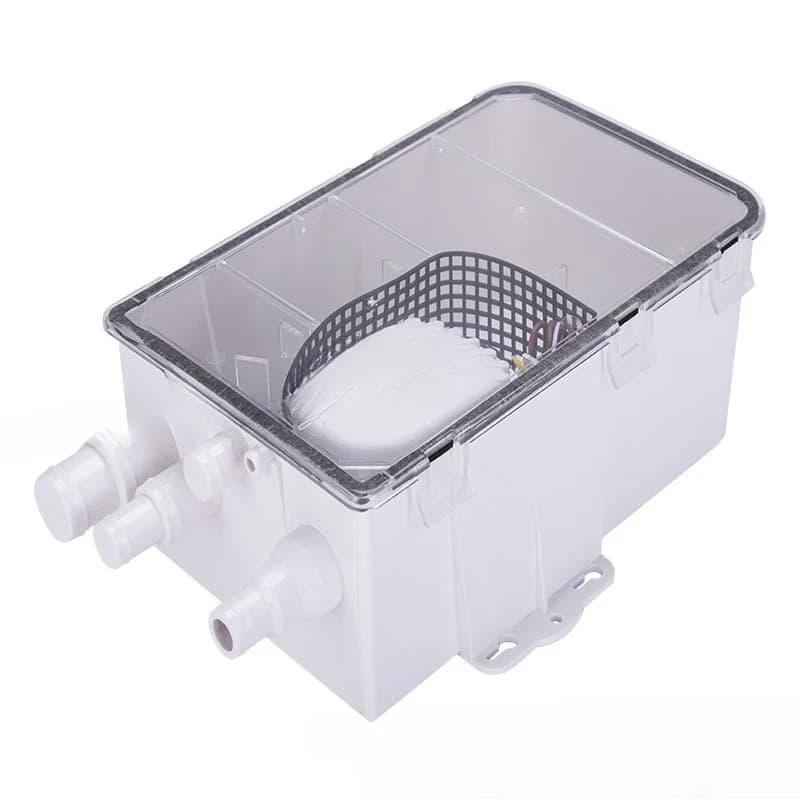 RV 750GPH bathroom water pump DC automatic submersible pump cabin drainage pump automatic start and stop