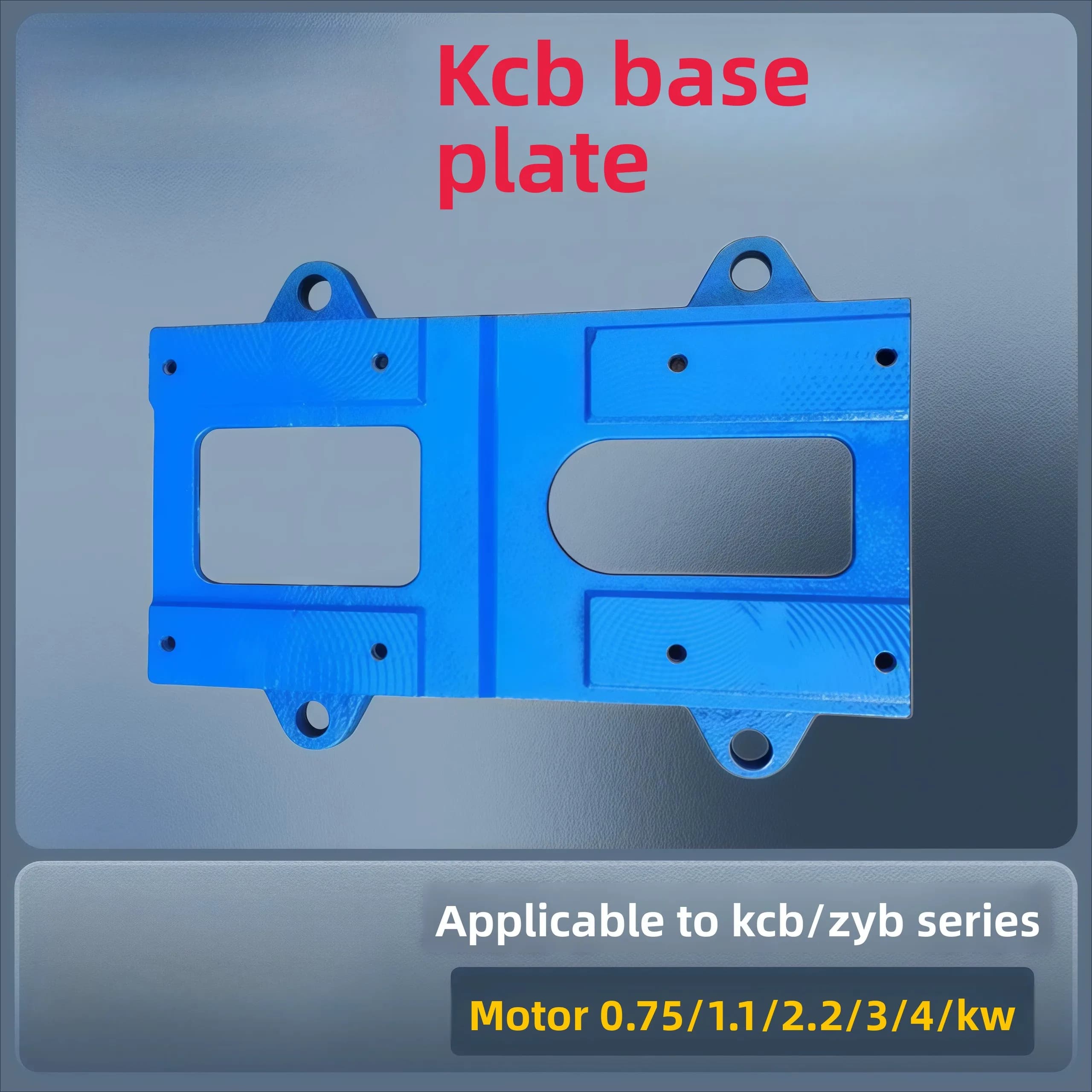 KCB Gear Oil Pump Cast Iron Base Foot Mount for 18.3 33.3 55 83.3 200 300 483.3 633 960