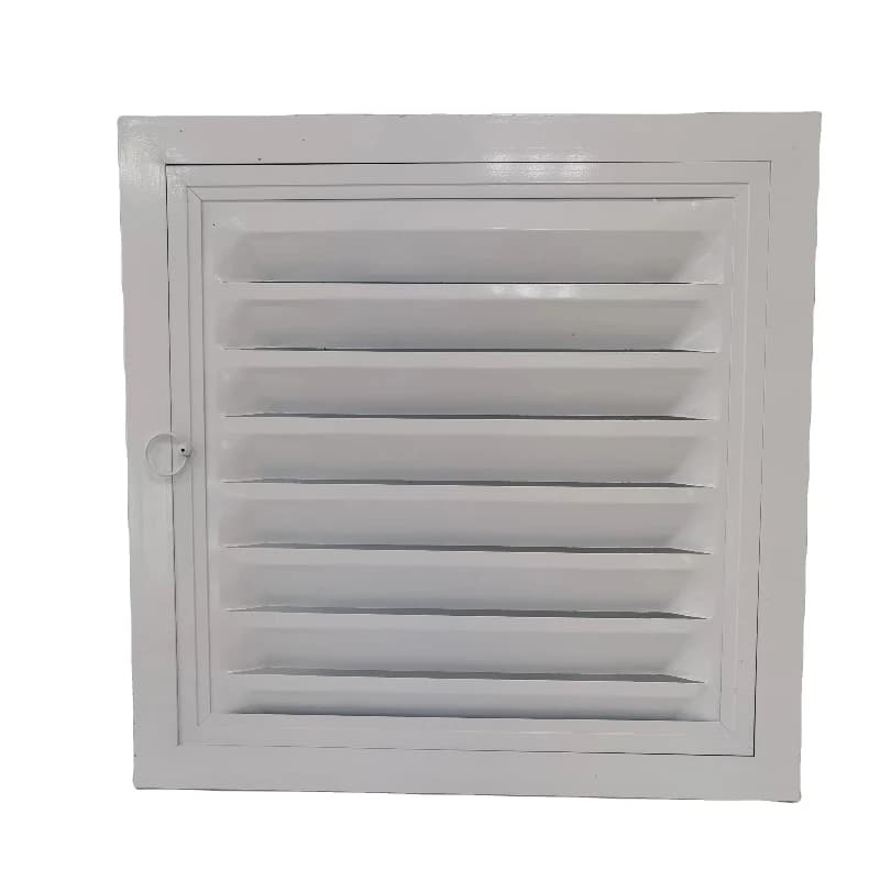 Industrial aluminum exhaust gravity vent for outdoor, basement, warehouse, workshop, office, living room
