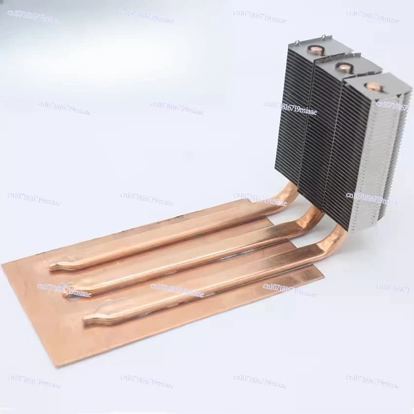 Computer Graphics Card Backplane Pure Copper Heat Sink Radiator