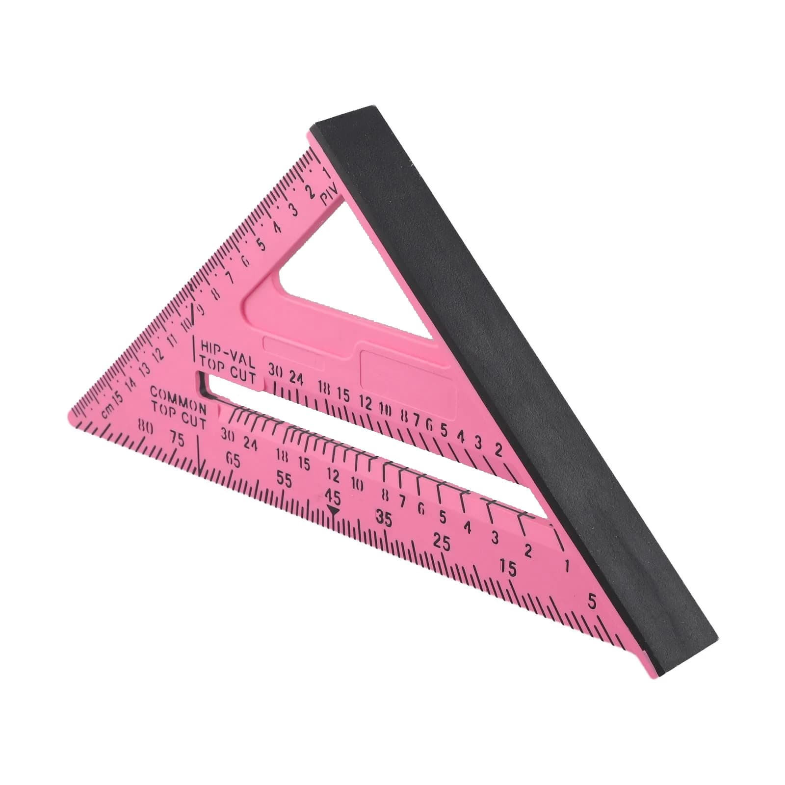 Exquisite Craftsmanship Measuring Tool 12 Inch Carpentry Triangle Ruler Sturdy Base Design Versatile Carpentry Tool