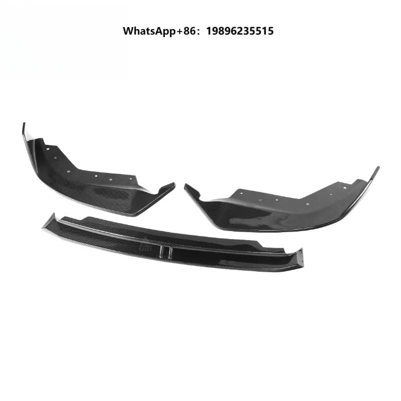 Carbon Fiber AD Style Front Bumper Lip Diffuser Spoiler Side Skirt 3 Series G20 G21 330i M340i  Car Body Kits
