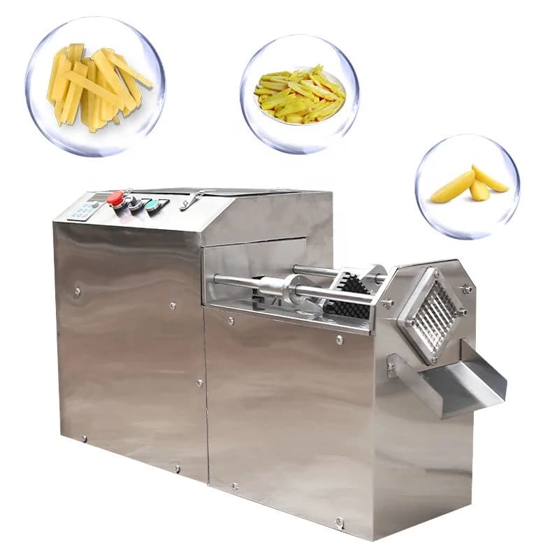 Potato Cut Wedges Machine  Potato Cutter French Fries Cutting Machine Potato Chips Sticks Cutting Machine