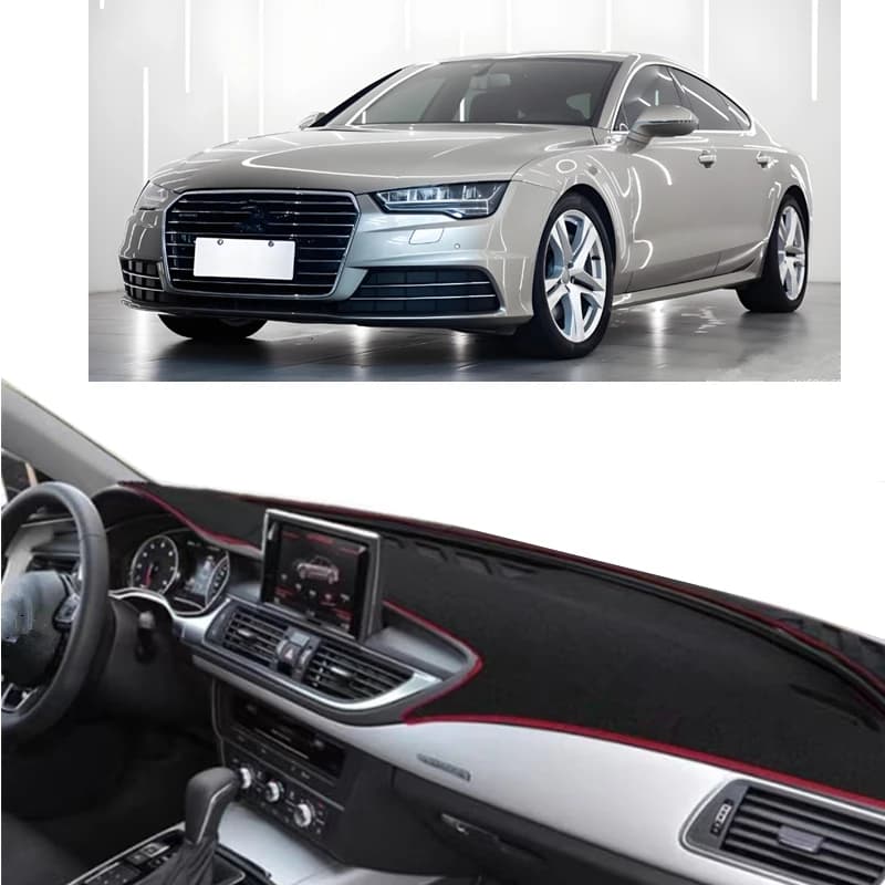 For Audi A7 S7 RS7 2009-2014 2015 2016 2017 Car Accessories Dashboard Cover Dash Mat Pad Dashmat Anti-UV Sunshade Protect Carpet