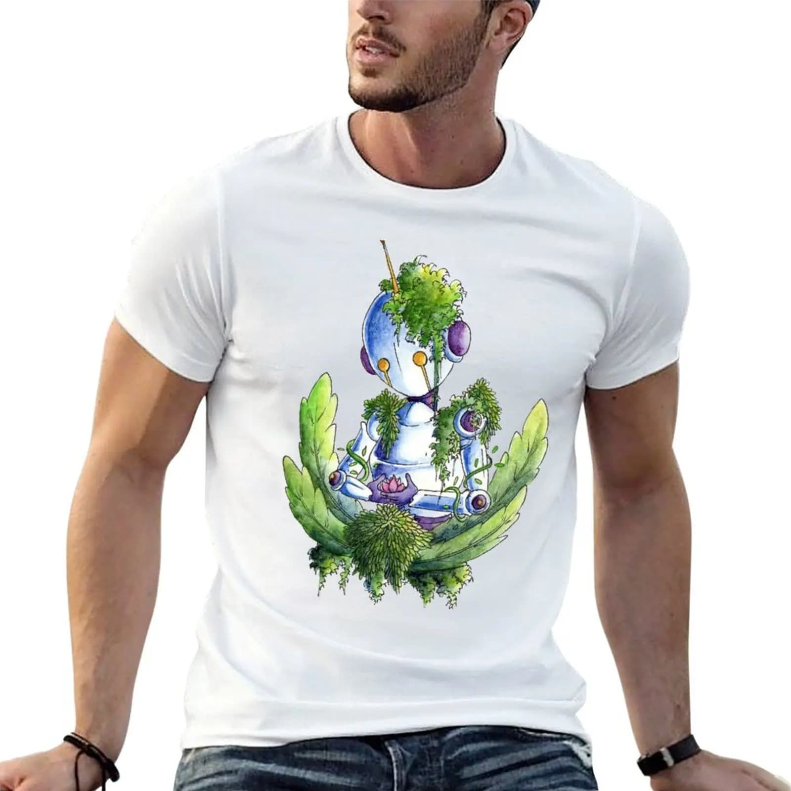 Plants Make Me Feel Alive T-Shirt anime shirt affliction shirts men clothing