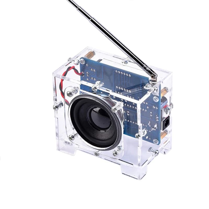 DIY FM Radio Kit Receiver Welding Digital Radio Parts