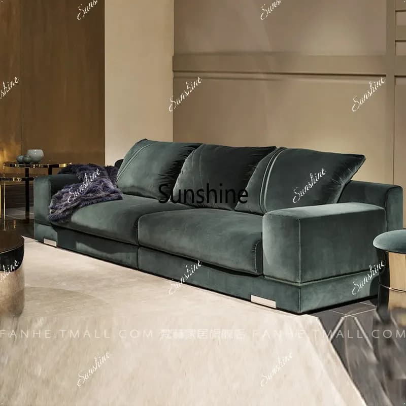YPostmodern sofa, luxurious simple modern fabric light luxury Nordic