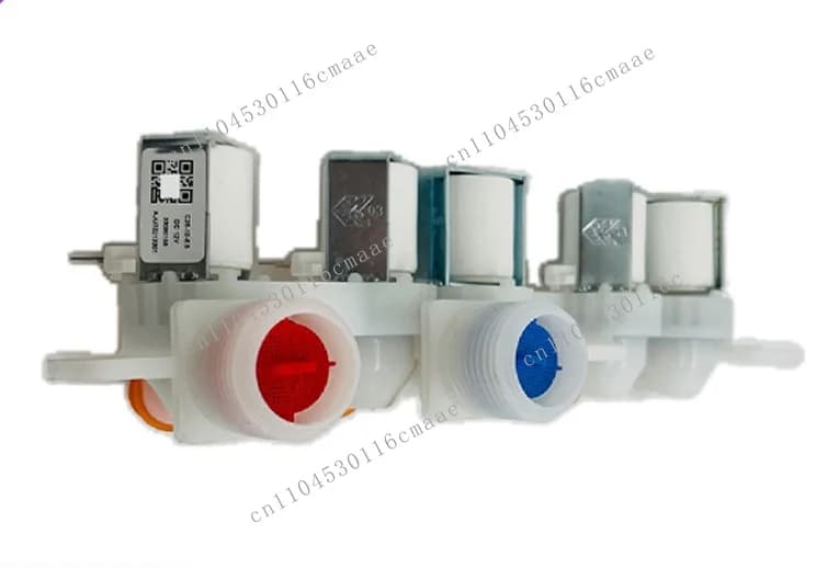 Washing Machine Water Valve Accessories AJU73213301 Gray/white Valve Body 5 Coil Voltage DC12V