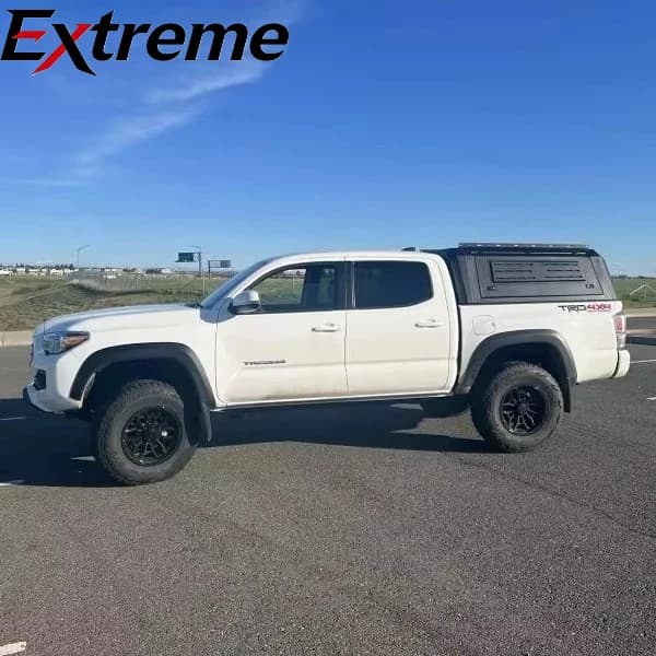 Extreme Tacoma Smartcaps Hardtop Pop-up Canopy 4x4 Design for Isuzu Mitsubishi Ram 1500 Pickup Truck Bed Outdoor 4X4 Accessories