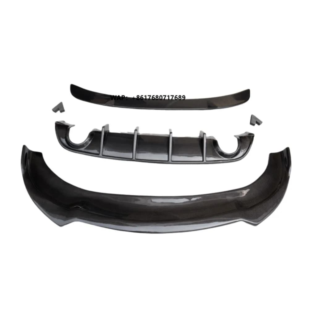 Carbon Fiber Body Kits Front Lip Rear Diffuser Spoiler for Dodge Charger 2015--2019
