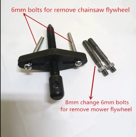 Best Seller Flywheel Puller for Brush Cutter Mower Trimmer Saw Flywheel Split Tool Fly Wheel Expander Dismount Repair Tool