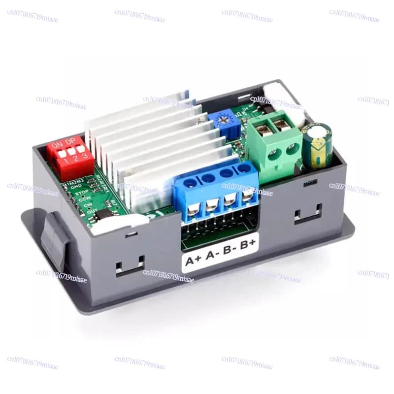 SMC02 Drive Integrated 42 57 Stepper Motor Forward and Reverse Control Driver Angle PLC Serial Communication
