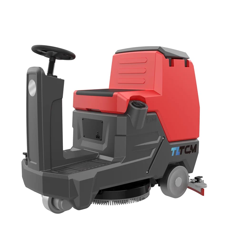 TLERA New Model Seat Behind Floor Scrubber For Airport Cleaning Scrubber Machine With CE Certificate