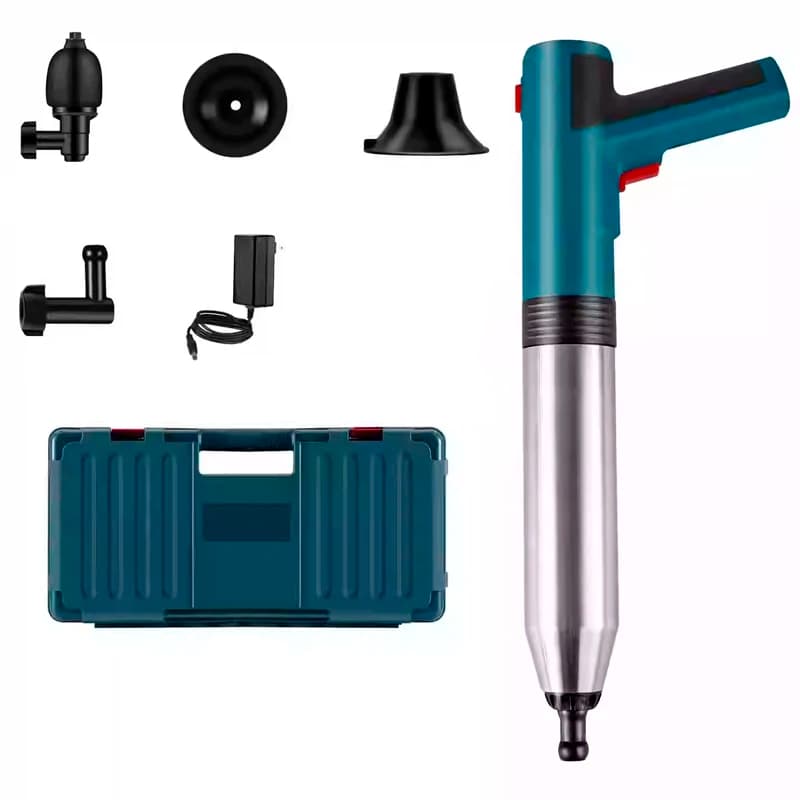 Sewer Piping Unclogging Machine Toilet Plunger Pipe Electric Dredge Tools Sewer Blockage Drain Cleaner Household Lithium Battery