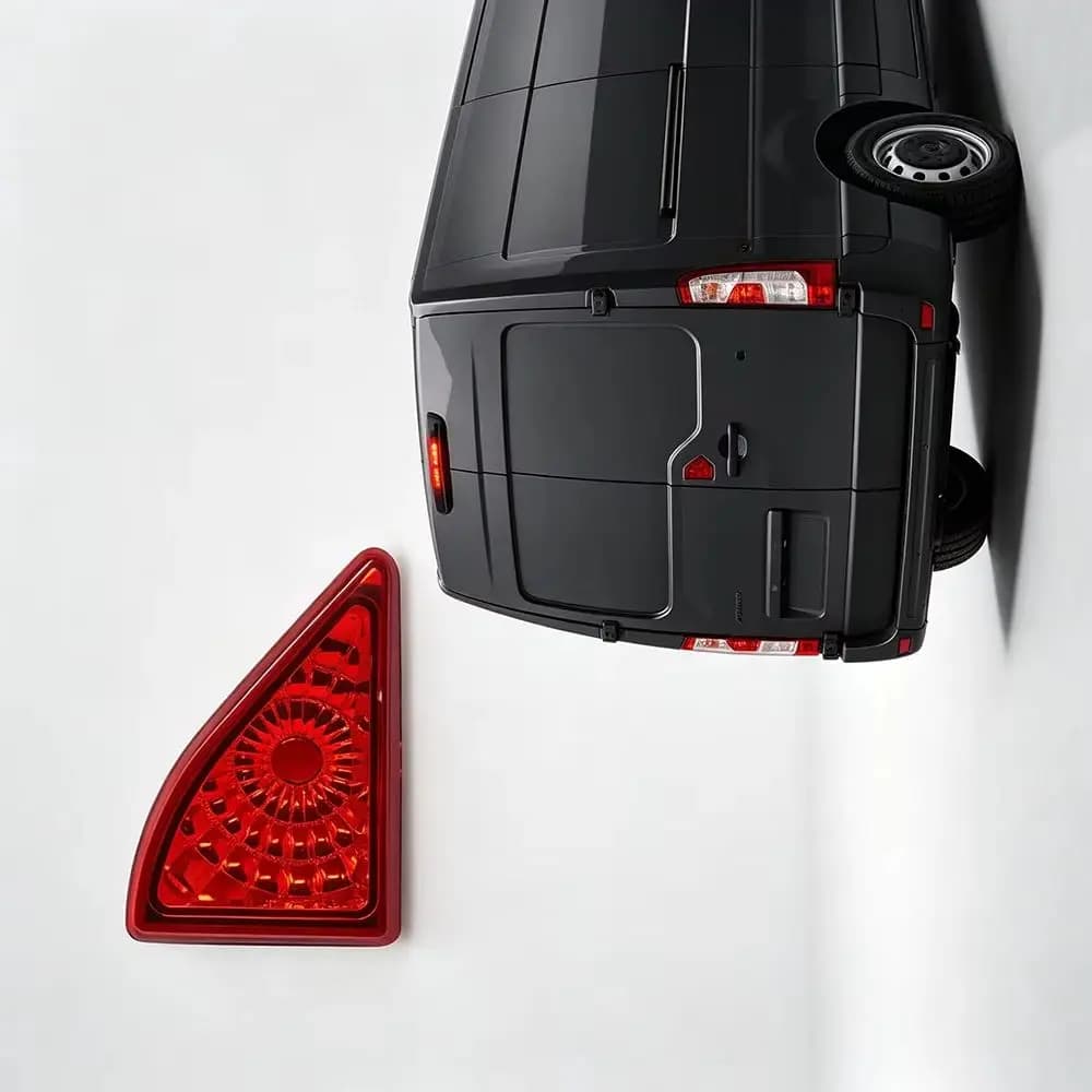 ​1PCS High Brake Light 265900021R 2654000Q0C For Renault Master MK3 2010-2021 Lampshade Rear Door Centre Tail Stop Auto Body Kit