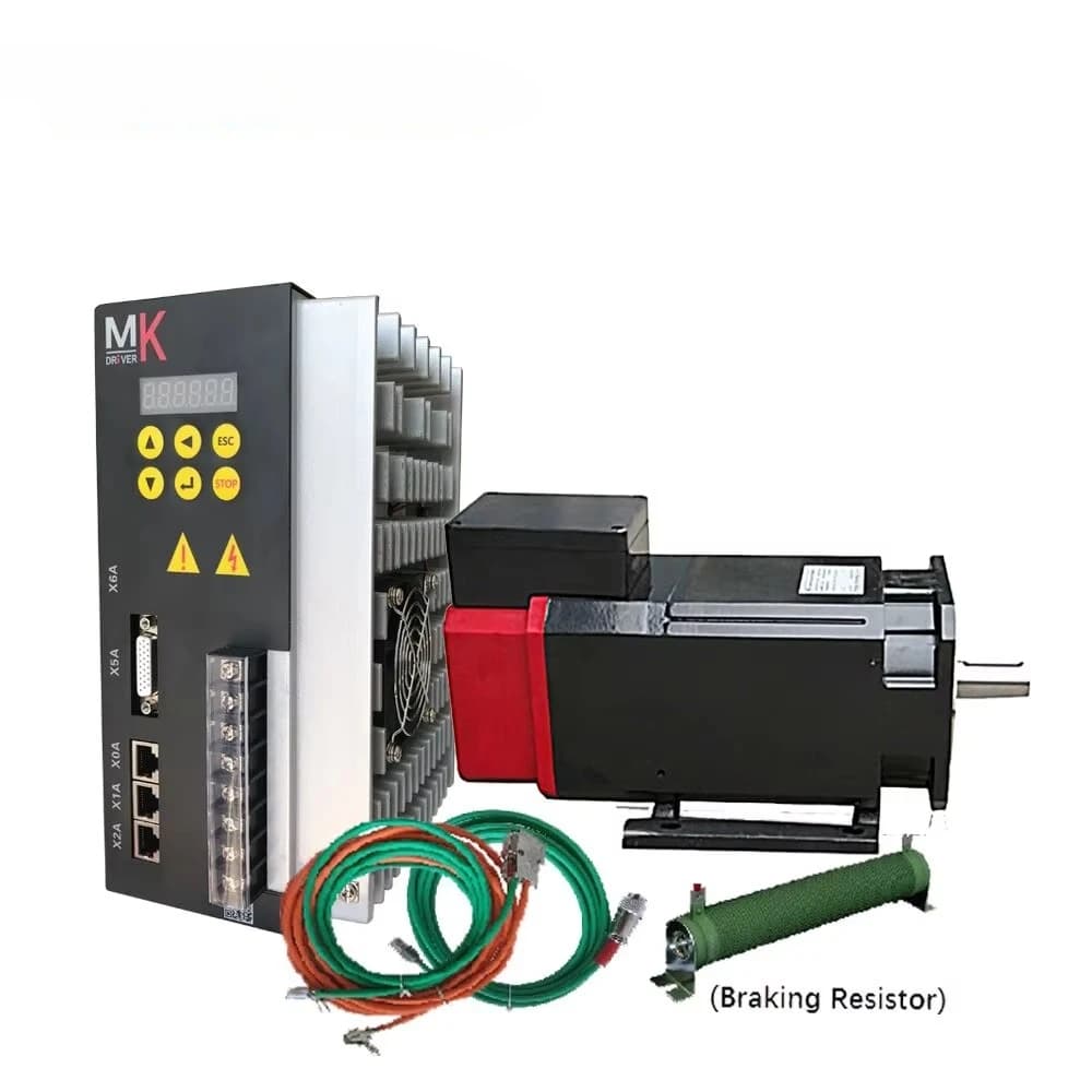 Factory High Quality and Low Price 5.5KW Machine Tool Spindle Motor Kit Machine Tool Spindle