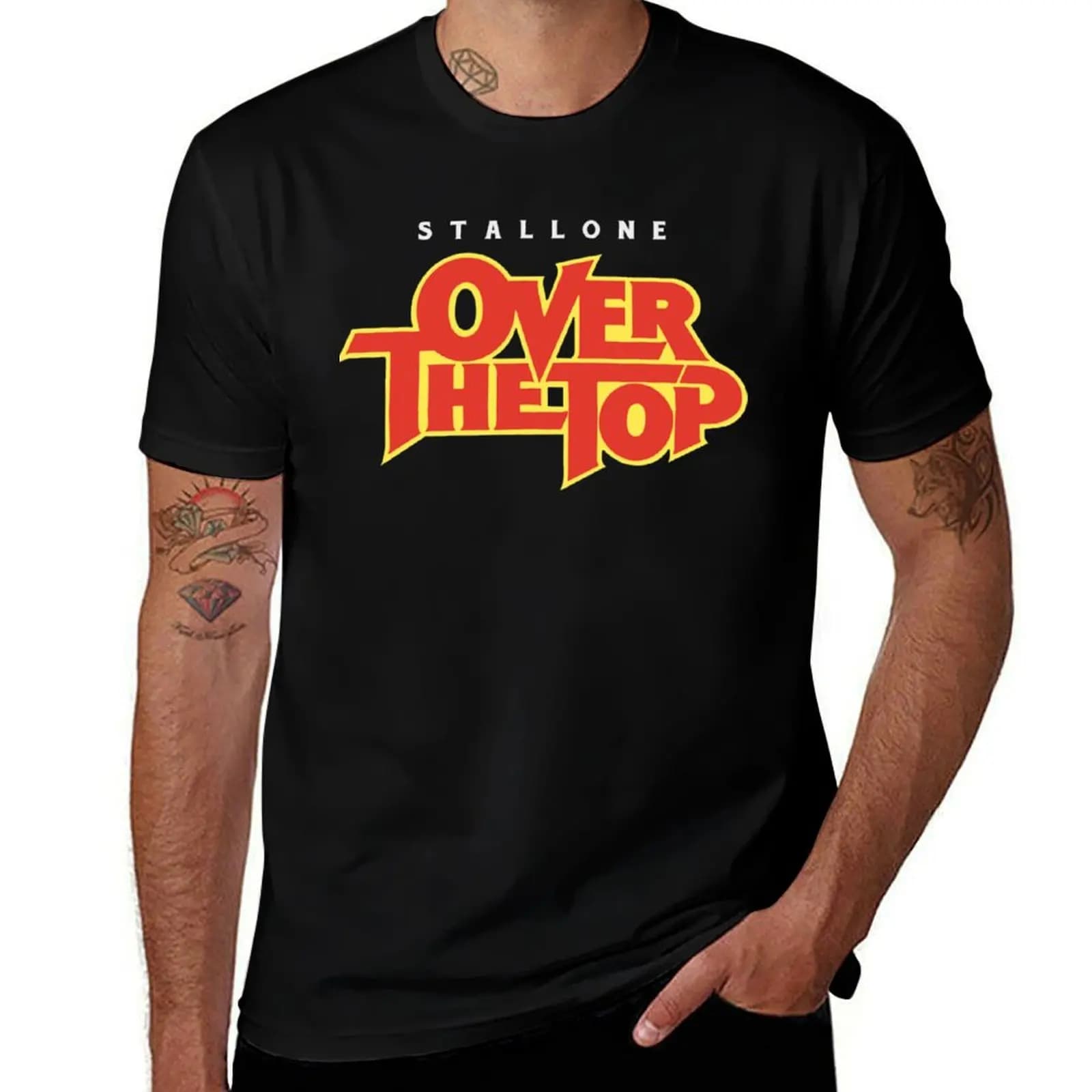 Stallone Over The Top Classic T-Shirt t shirt personalised cotton t shirts man 100%