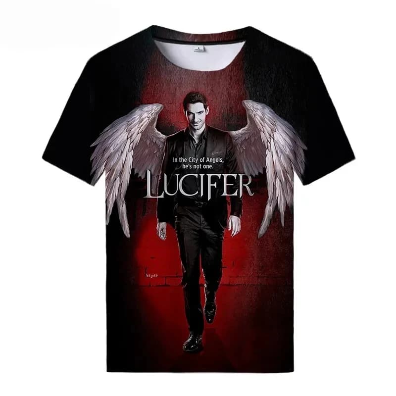 Devil Wings Graphic T Shirt 2026 New 3D Dark Angel Print Quick Dry Breathable Men Women Unisex Harajuku Gothic Streetwear Tops