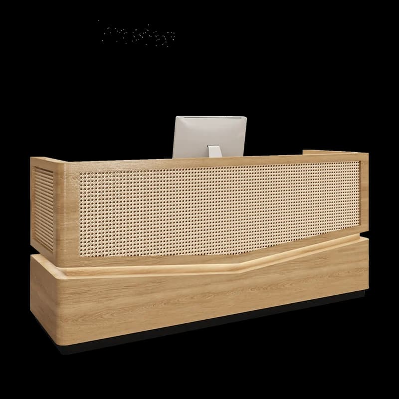 &Pulpito Outfit Shop Hostel Bar Counter Office Furniture Comptoir D'accueil  Japanese Wabi-sabi Reception Desks Modern Church