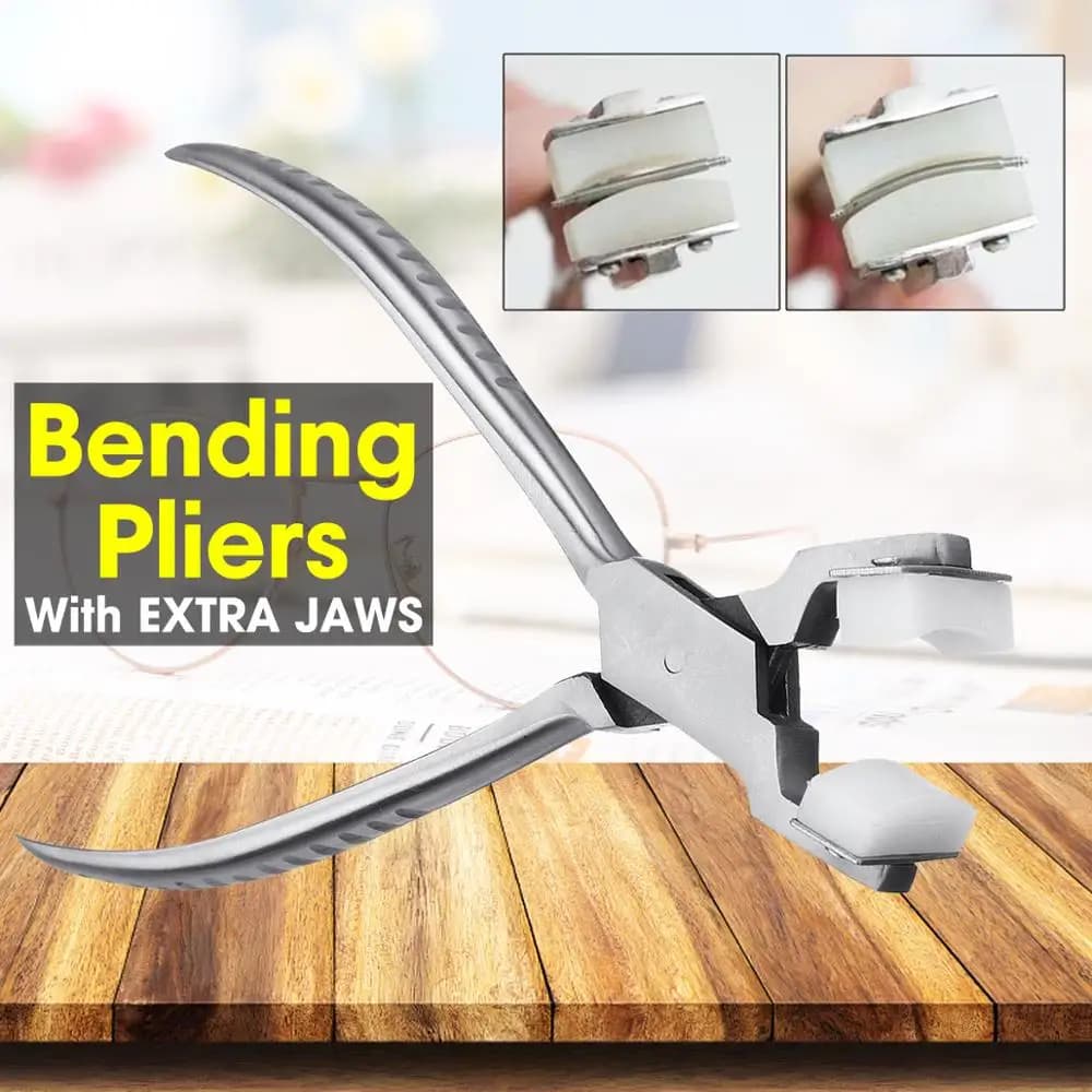 Bending Pliers Jaw Bracelet Jewelry Making Tool Spectacle Frame Adjustment