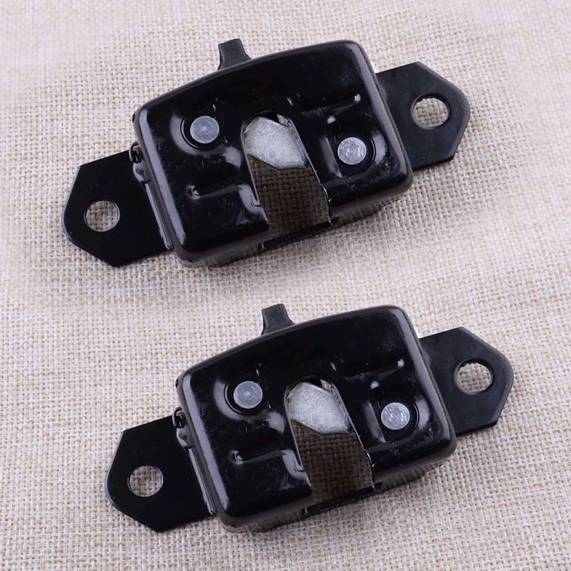 90503-JT30A 2Pcs Black Rear Trunk Tailgate Lock Latch Striker Fit for Nissan Navara D40 Frontier Titan 90503-EB700