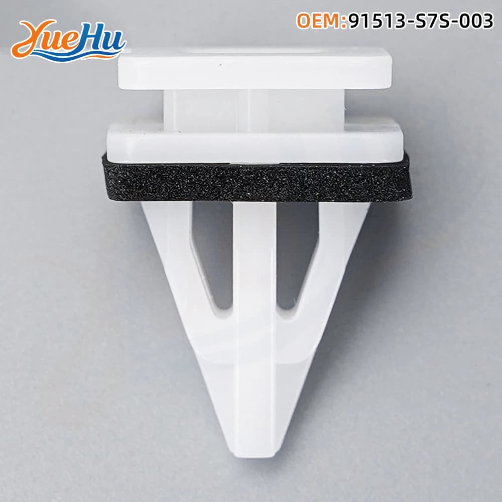 YUEHU 20PCS  Nylon Rocker Pillars Floor Exterior Clips with Sealer for Honda 91513-S7S-003