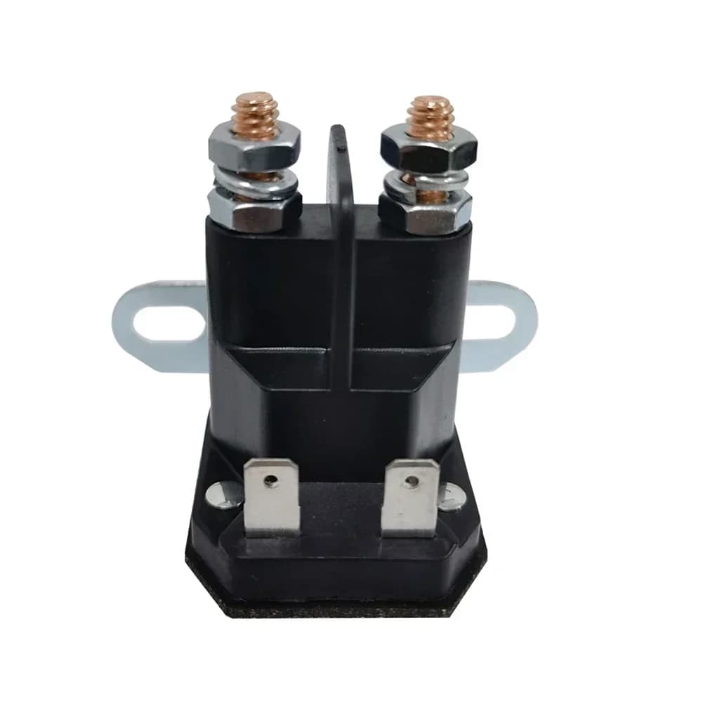 Reliable Starter Solenoid for Snowmobiles and Lawn Equipment 12V with 4 Terminals Fits Part Numbers AM138068 862121121116