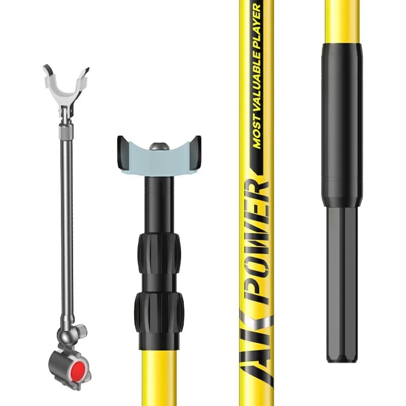 AK Carbon Large Object Rod Bracket Battery Bracket Fishing Large Object Fishing Rod Rack Ultra Light Hard Rod Battery Rack
