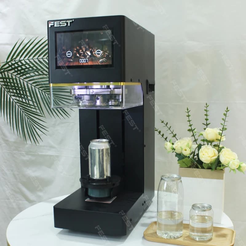 Portable Beverage Can Sealing Machine Beer Juice Coffee Canning Closing Can Sealing Machine