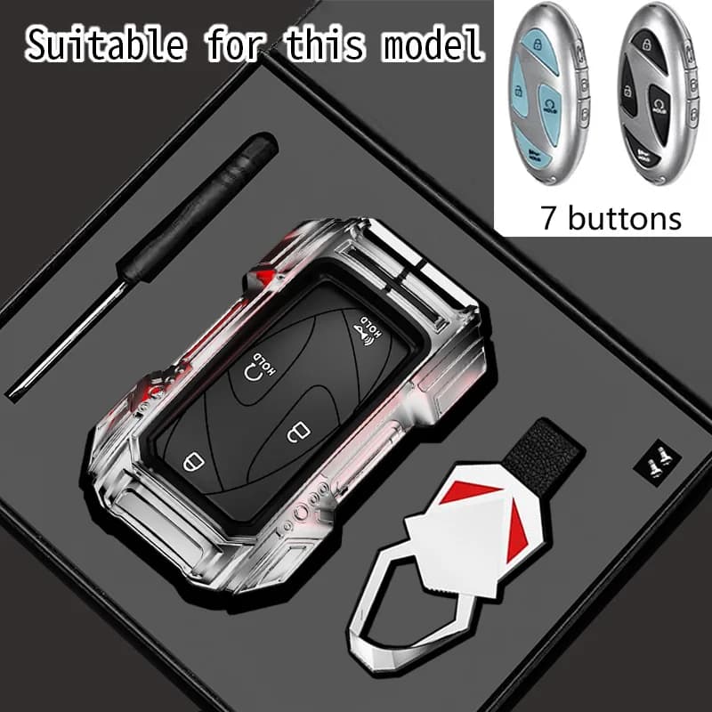 For Hyundai Tucson 2025 Santa Fe MX5 Kona StubHub 2024 Ioniq 5 6 7 2023 Grand Prix GN7 Car Key Case Holder Keychain Key Cover