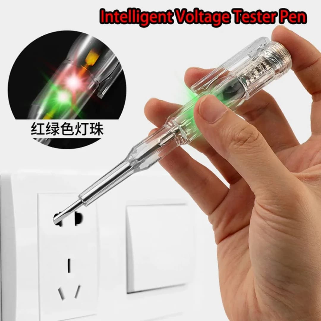New Intelligent Induction Power Voltage Detector Pen Voltmeter 6-250V Circuit Tester Electrical Screwdriver Indicator Tool