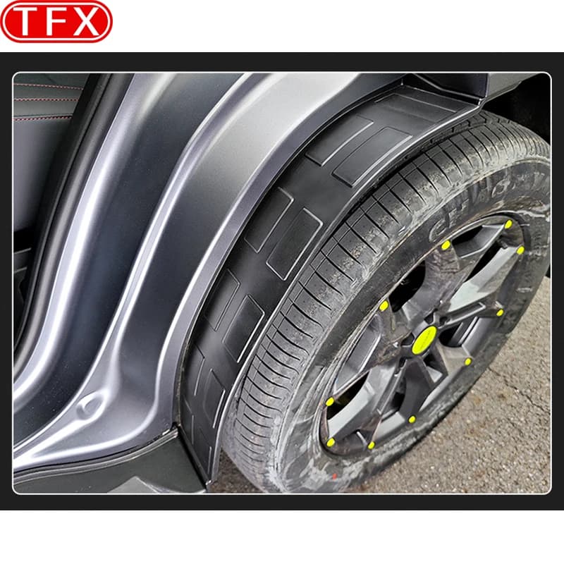 For Chery Jetour T2 2024 2023 Car Styling Mudguards Plastic Fender Cover Rear Wheel Linining Mud Flaps Guard Cover Accessories