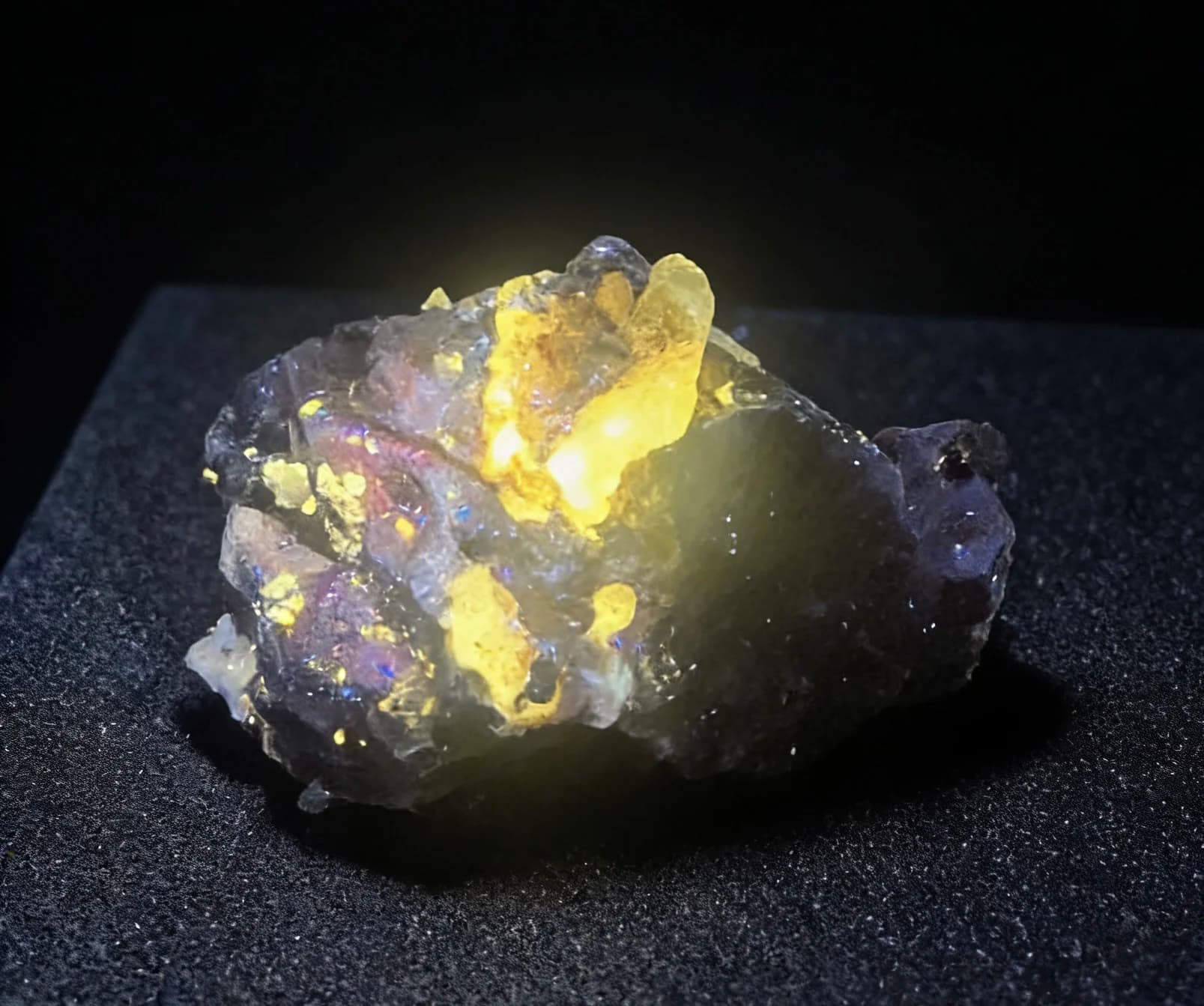 Natural Moroccan barite, galena and sphalerite coexisting crystal specimen, ornamental and collectible display item.