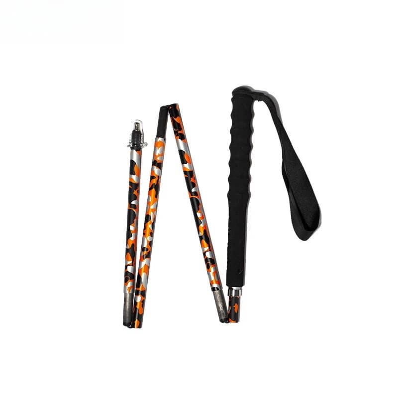 Professional Mountaineering Cane Carbon Fiber Off-Road Running Cane Outdoor