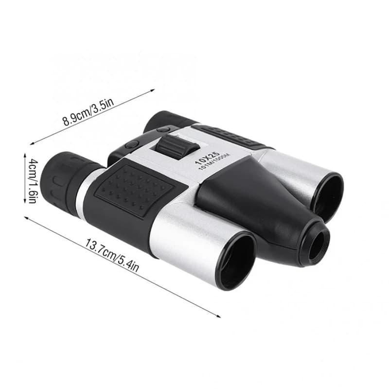 HD Digital Camera Long Distance Binoculars Telescope Photo Taking Video Recording Binoculars TF Card Reader Computer Camera
