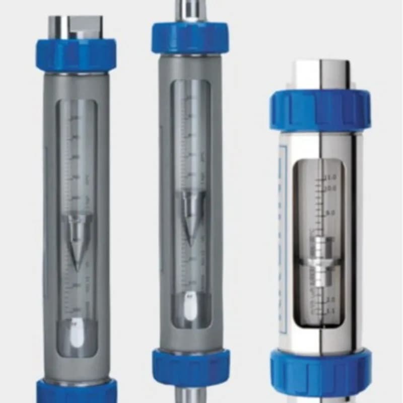 Glass tube rotor flowmeter flowmeter scale
