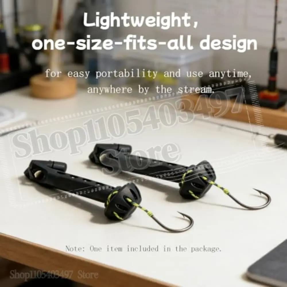 2026 Magnetic Fly Threader, Easy & Fast Fly Tying Line Threader, Portable Fishing Line Threader Tool for Anglers, Fishing Tools