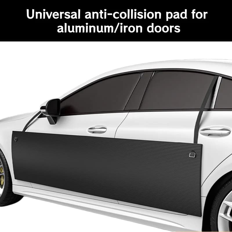 175x40CM Hanging Rope Type Car Body Anti-Scratch Protector Black Car Sticker Auto Door Side Edge Guard Protection Pad Universal