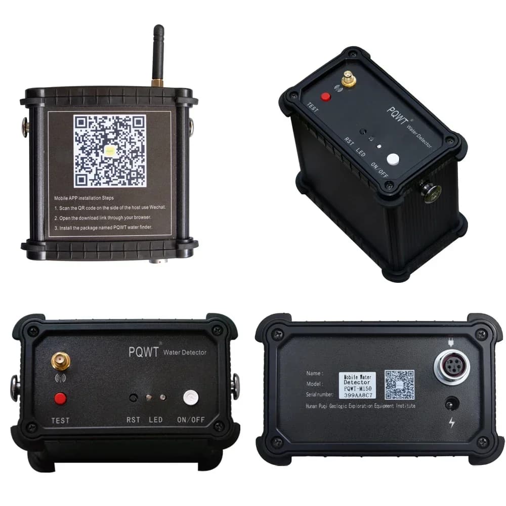PQWT M400 Water Detection Machine Geophysical Water Survey Equipment Mobile Water Detector Underground