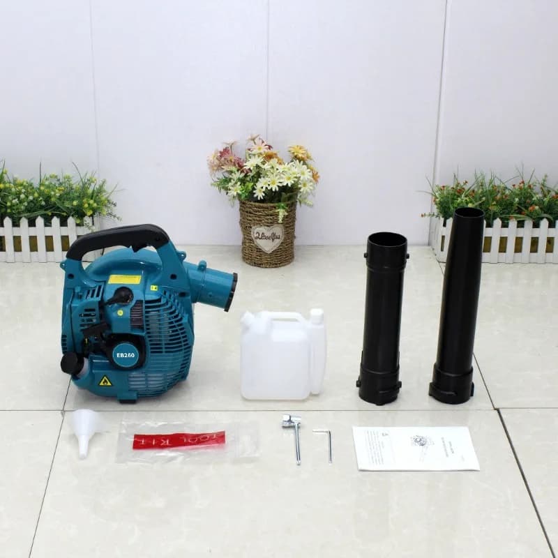 Portable EB260 Two-stroke Engine Hair Dryer Blower Greenhouse Snow  Road Dust Blower Blowing