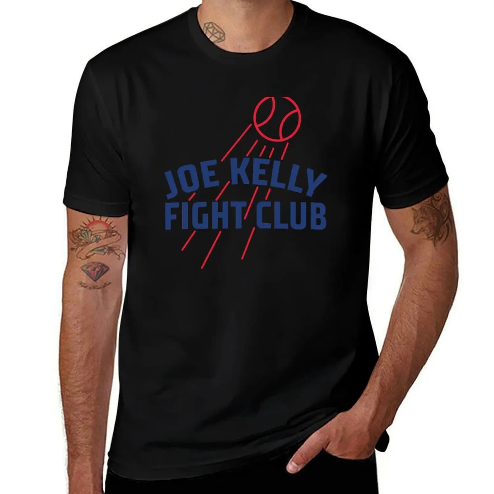 Joe Kelly Fight Club T-Shirt t shirt man luxury T-Shirt