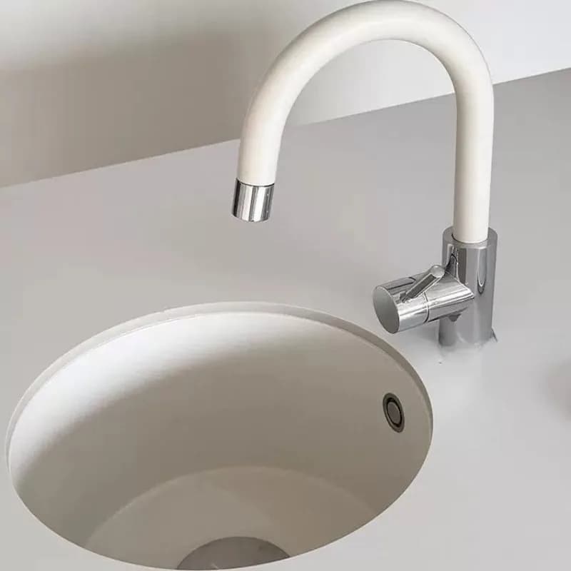 Granite Sink Kitchen Vegetable Basin Under Counter Basin Quartz Stone Round Groove