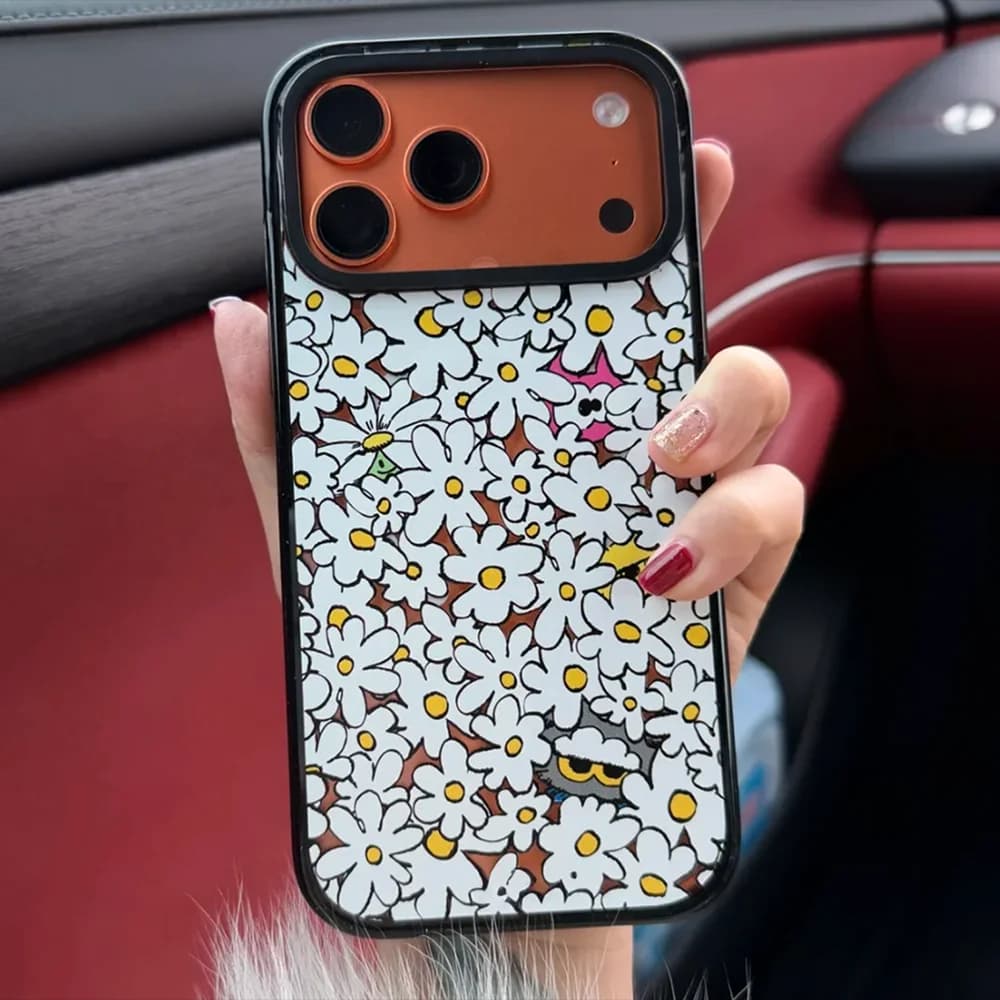 CASE Gray Cat Acrylic Bumper Compact / Impact Cover for IPhone 17 16 15 14 13 12 Pro Max 17 Air - Protective Magnetic Case