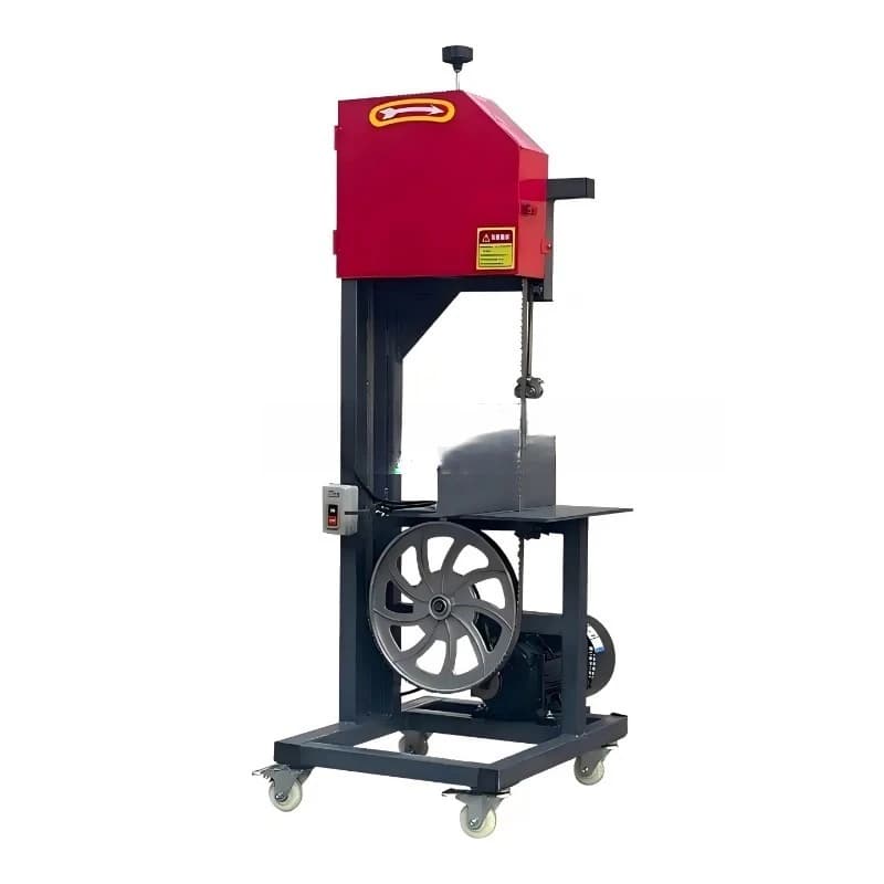 Woodworking band saw, small multi-purpose round wood sawing table saw