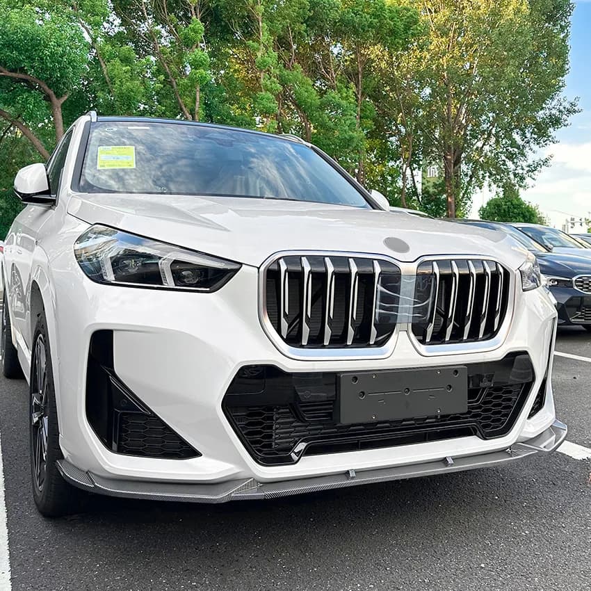 FOR BMW X1 IX1 U11 M Sport 2023+front bumper, front lip, and front shovel exterior modification